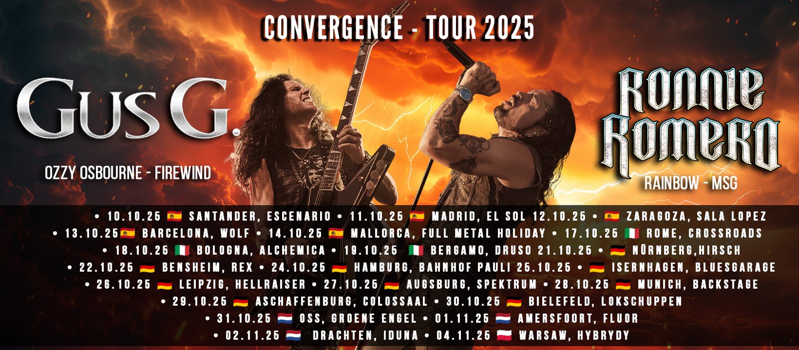 Tabs | Gus G & Firewind Merch Shop